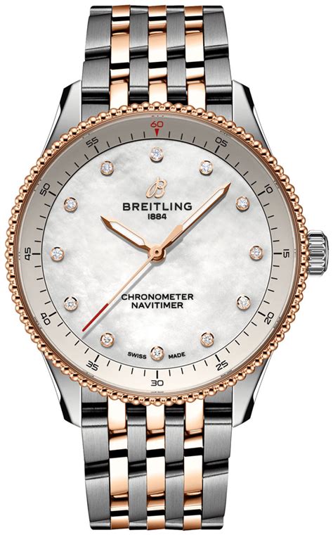 u77320e61a1u1 Breitling Navitimer Quartz 32 Ladies Watch